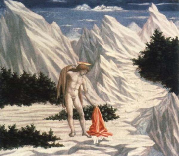DOMENICO VENEZIANO Saint John in the Desert oil painting picture